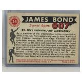1965 Glidrose Productions James Bond Secret Agent 007 - Dr. No’s underground laboratory #14 collectors card