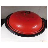 Microwave and metal dutch oven