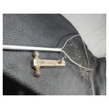 Hitch with welded on balls and alluminum fish net