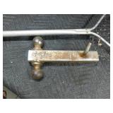 Hitch with welded on balls and alluminum fish net