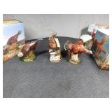 3 Vintage Jim Beam wild turkey liquor decanters