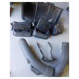 Lawn bagger for a 48" deck Husqvarna riding lawn mower