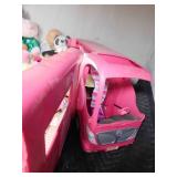 Barbie camper with barbies, Beanie Babies, Musical doll and many more toys
