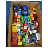Flat of diecast cars and more