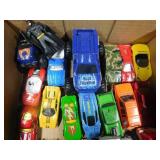 Flat of diecast cars and more