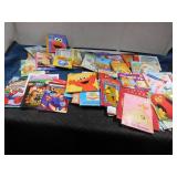 Box of hard cover and soft cover children
