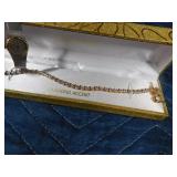 Citizen watch and diamond accent 18K gold plated bracelet