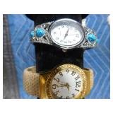 4 Bracelet style watches and 1 buckle band watch