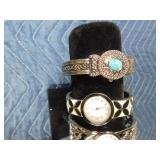 4 Bracelet style watches and 1 bracelet