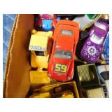 Flat of Hotwheels, Matchbox, Tonka and more