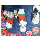 Box of Coca-Cola items