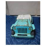 2 Vintage metal jeeps and 1 truck