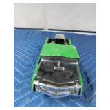 Tonka truck with engine in bed