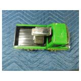 Tonka truck with engine in bed