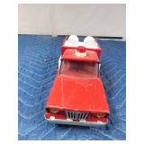 Metal Tonka fire engine truck