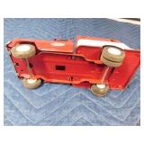 Metal Tonka fire engine truck