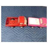 2 metal Tonka trucks