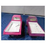 2 metal Tonka trucks