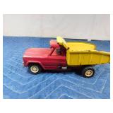 Vintage metal dump truck