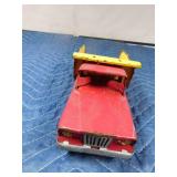 Vintage metal dump truck