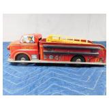 Vintage tin fire engine