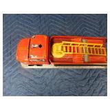 Vintage tin fire engine
