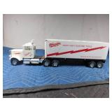 Metal Milwaukee Tool Corporation semi and trailer