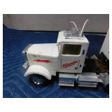 Metal Milwaukee Tool Corporation semi and trailer