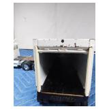 Metal Milwaukee Tool Corporation semi and trailer