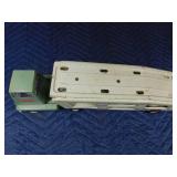 Metal Tonka car carrier semi and trailer