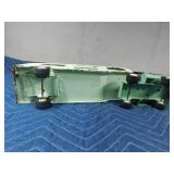 Metal Tonka car carrier semi and trailer