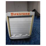 Metal Radial Express semi and trailer