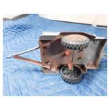 Vintage Hubley pick-up and trailer