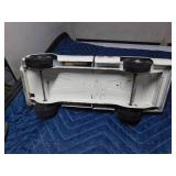 Metal True value pick-up truck, Napa Auto parts semi trailer and a Milwaukee semi