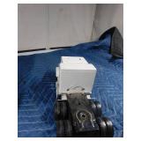 Metal True value pick-up truck, Napa Auto parts semi trailer and a Milwaukee semi