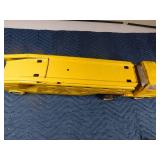 Metal Tonka car carrier semi and trailer