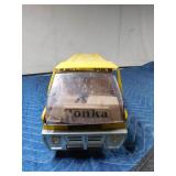 Metal Tonka car carrier semi and trailer