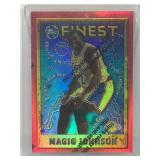 1995-96 Topps Finest Refractor Magic Johnson #252 Basketball Card