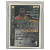 1995-96 Topps Finest Refractor Magic Johnson #252 Basketball Card