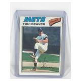 1977 Topps Baseball Card Tom Seaver #150