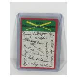 1974 Topps Baseball Card Minnesota Twins Team Checklist Card