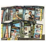 Lot of approximately 170 plus 1971 Topps Baseball Cards