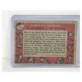 1958 Topps Baseball Card Sluggers Supreme Ted Kluszewski & Ted Williams #321