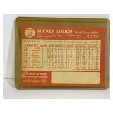 1964 Topps Baseball Card Mickey Lolich #128