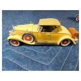 4 Metal Collector cars