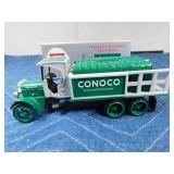 1993 Ertl bank limited edition replica of 1925 Kenworth Stake Truck for Conoco Oil Co.