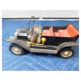 2 Vintage Friction Tin cars