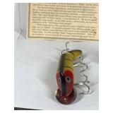 1894-1995 Genuine Heddon Dowagiac Wood Vamp Fishing Lure in Box