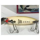 1894-1994 Genuine Heddon Centennial Edition Dowagiac Wood River Runt Fishing Lure in Box