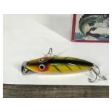 1894-1994 Genuine Heddon Centennial Edition Dowagiac Wood River Runt Fishing Lure in Box